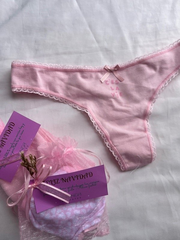 Producto - Less puntilla algodón Navidad