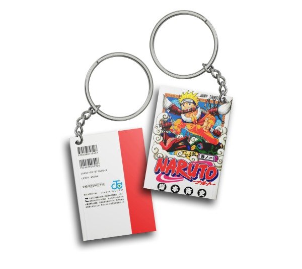 Producto - Llavero Manga Naruto Tomo 1 All Blue Otorii Store
