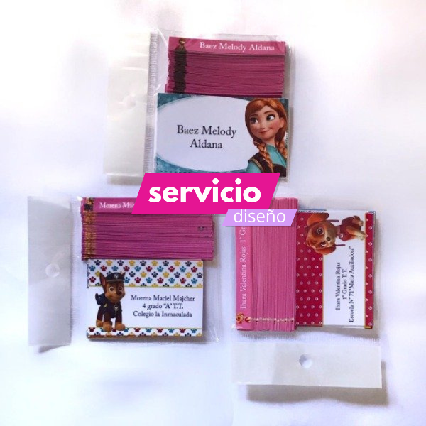 Producto - Imprimible de Etiquetas Escolares Personalizadas - 1