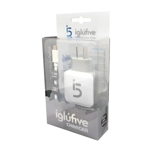Producto - Cargador Tipo C Dos Puertos USB
