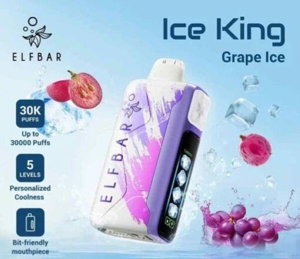 Producto - Elfbar ice king 40000 puff 5 nicotina