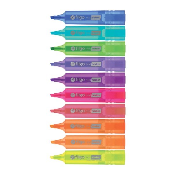 Producto - Resaltadores Filgo Text Marker Flúo x 10 - 1