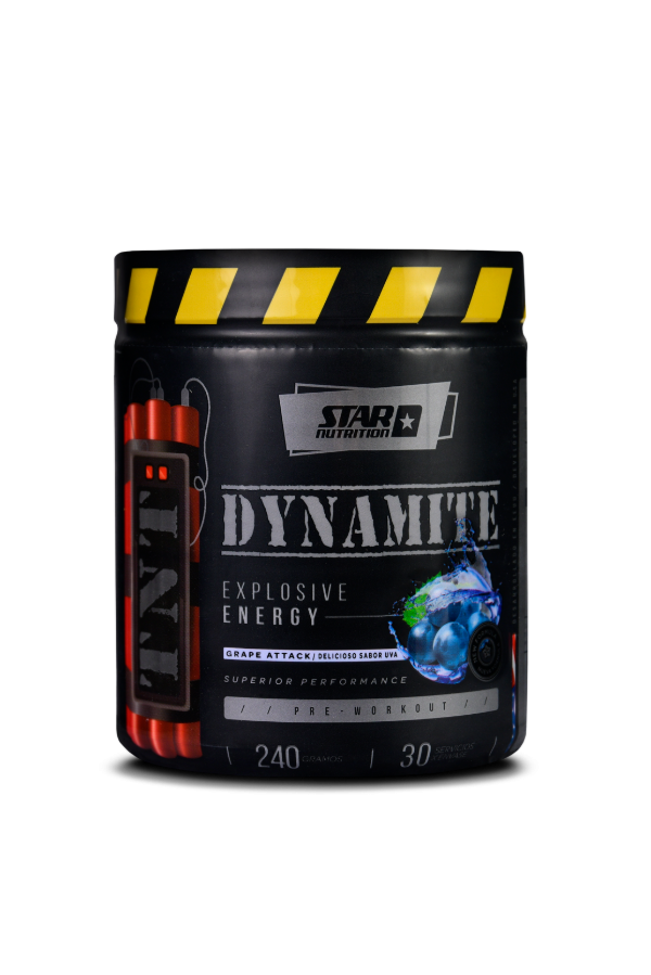 Producto - Pre Entreno Pre-workout Dynamite Tnt 240 Grs Con Cafeina