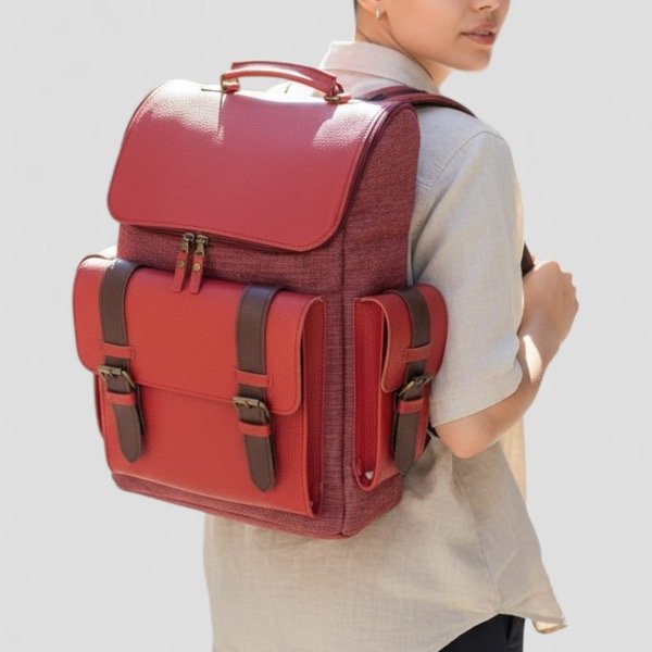 Producto - Mochila Karen - tomate rojo