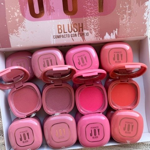 Producto - Rubor en polvo con espejito pink 21joy
