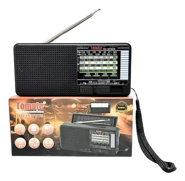 Producto - PARLANTE RADIO TOMATE TO-1537 BT