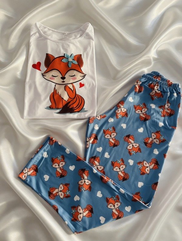 Producto - Pijama Largo Zorrito