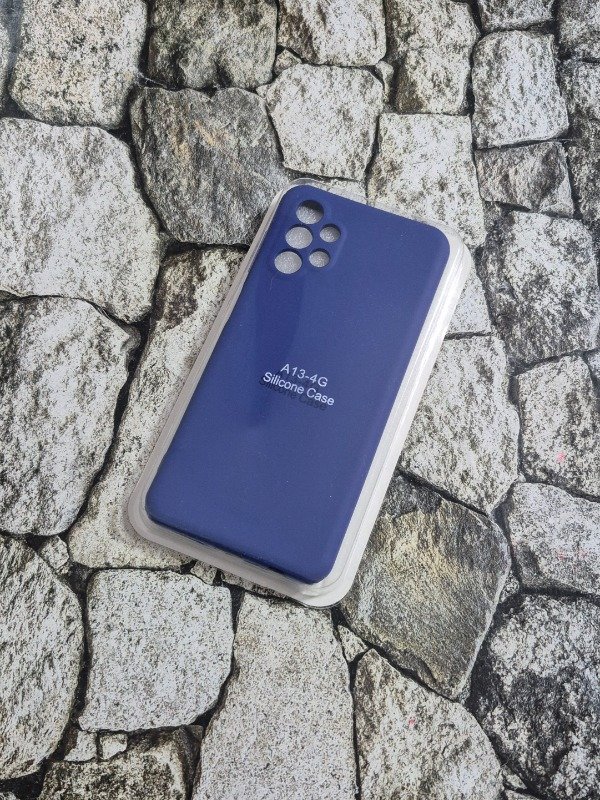 Producto - Funda silicone case Samsung A13 azul