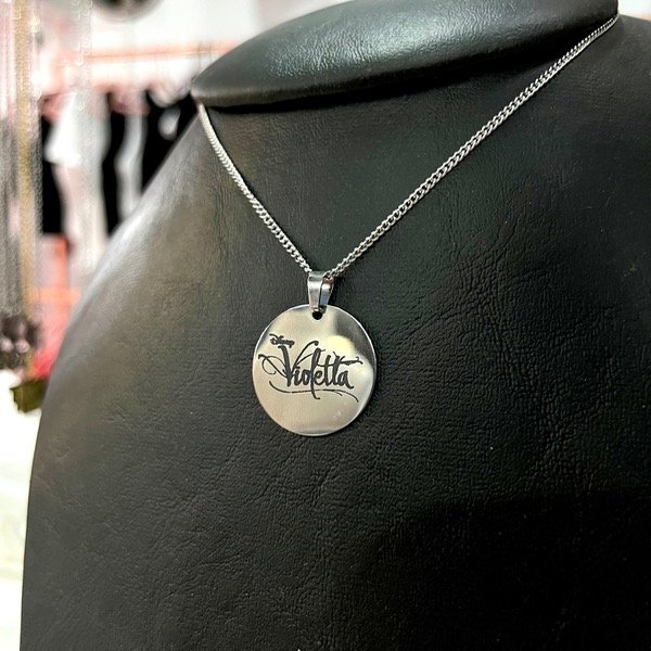 Producto - Collar Violetta (Acero) Tini