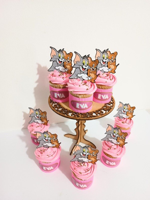 Producto - Cupcakes tom y Jerry x docena cartóon