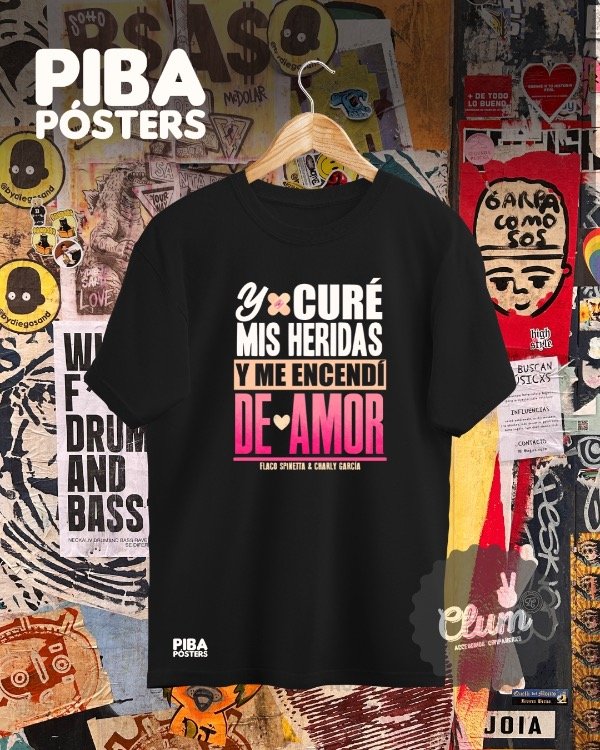 Producto - Curé mis heridas - Piba Pósters