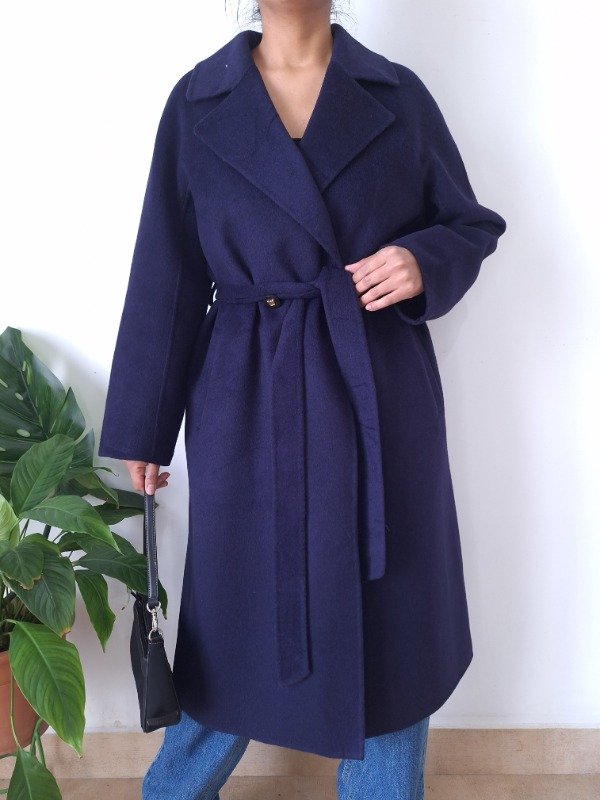 Producto - Tapado Alyssa - T:L (Azul Marino)