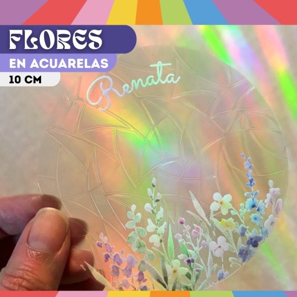 Producto - Flores en acuarelas