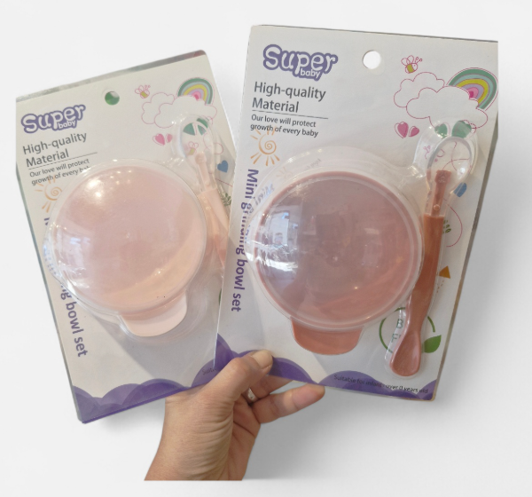 Producto - Set Bowl chico con tapa y cuchara de silicona