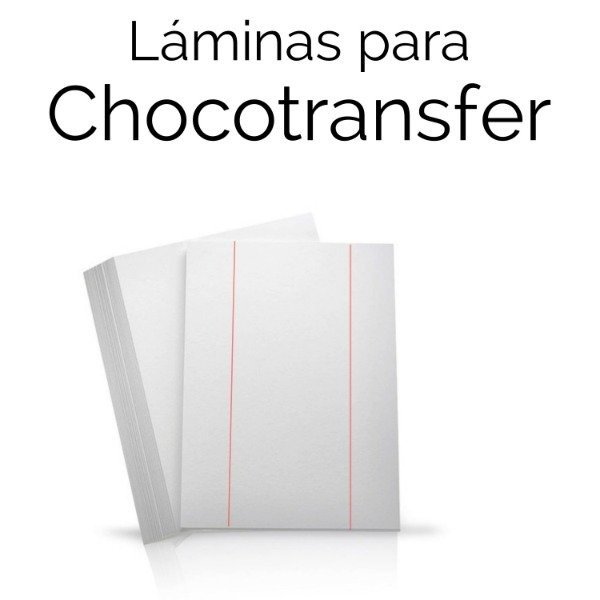 Producto - LAMINAS CHOCOTRANSFER LISAS X 50