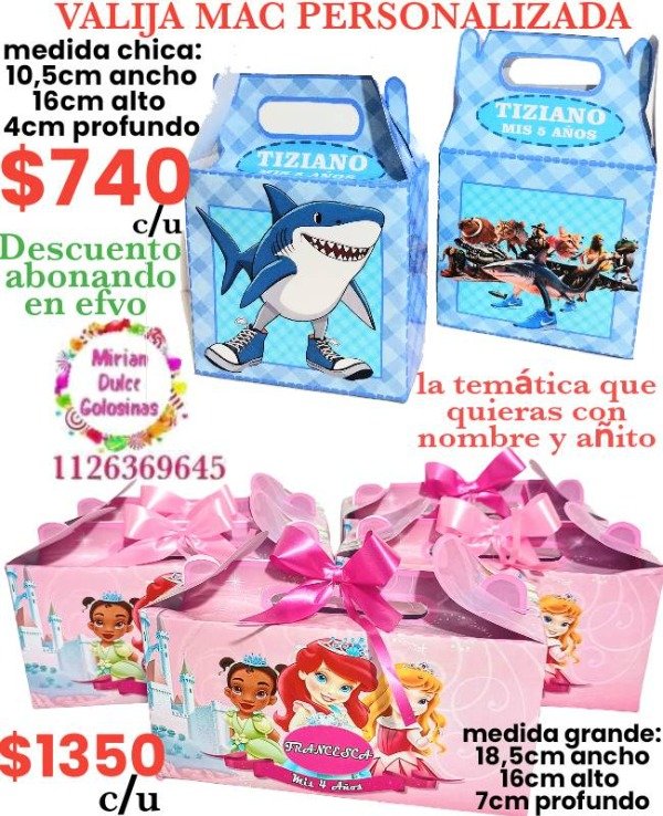 Producto - Valija Macdonald personalizada