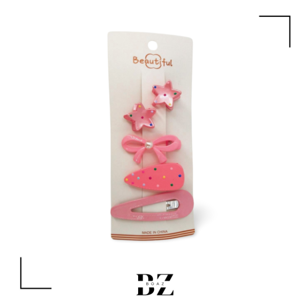 Producto - SET DE PELO X 5 PCS EN CARD - 1881-4