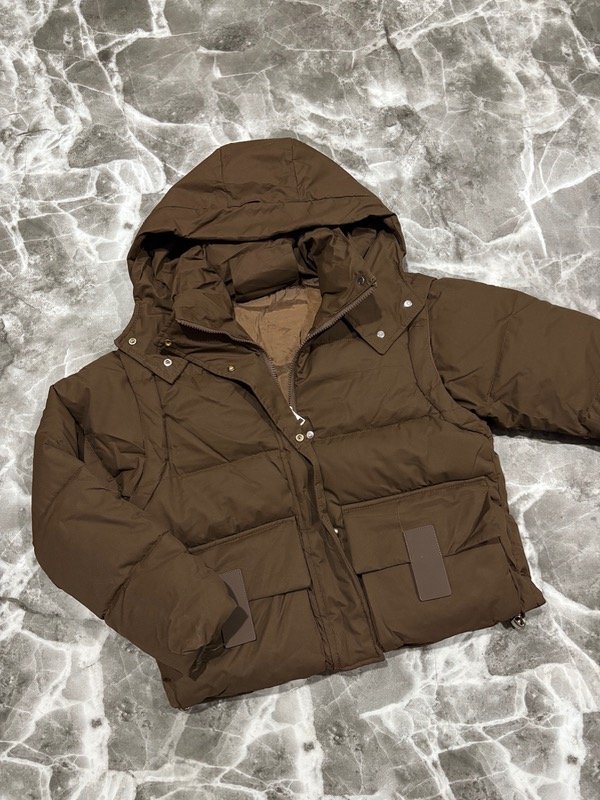 Producto - CAMPERA 2 en 1 - importada chocolate