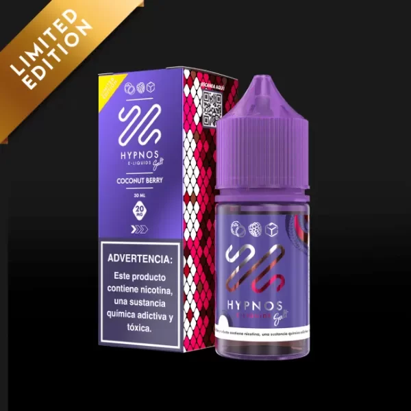 Producto - (NIC SALT) HYPNOS SALT 20MG - COCONUT BERRY