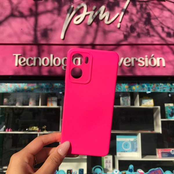 Producto - Motorola E15 Silicone Case Fucsia