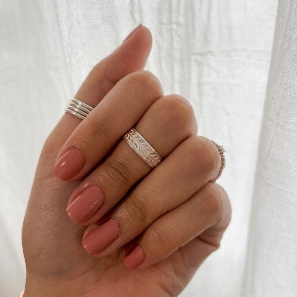 Producto - Anillo Midi Hojitas