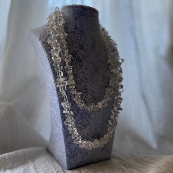 Producto - Collar Piedras transparentes