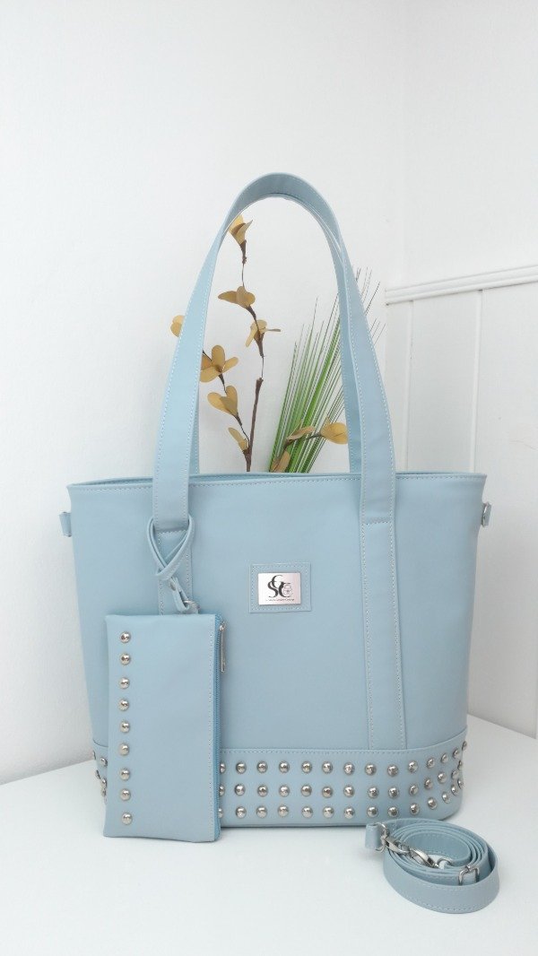 Producto - CARTERA - BOLSO IRIS CELESTE