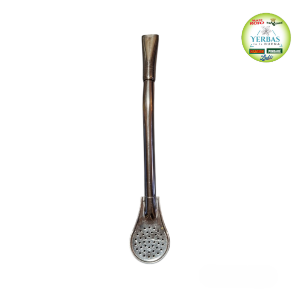 Producto - BOMBILLA PICO DE REY ACERO (2450)