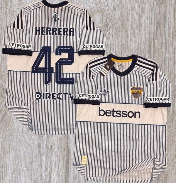 Producto - Camiseta Boca Juniors Alternativa 2026/27 Numero De Jugador a Elección - 5