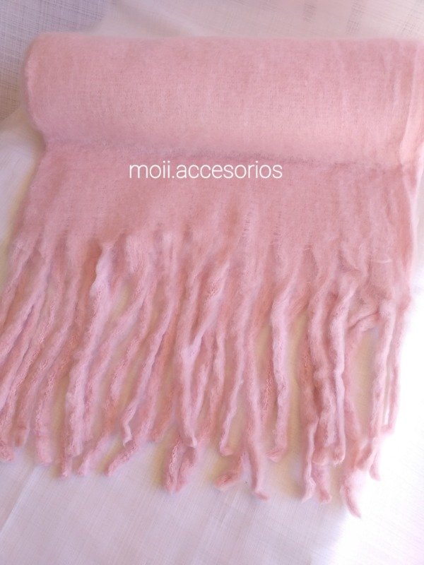 Producto - Mantón Nube Rosa pastel