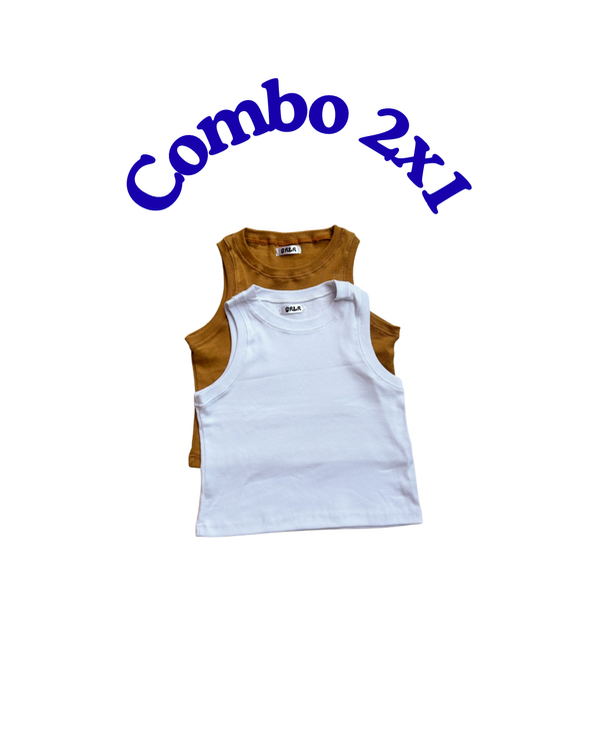 Producto - Combo 2x1 Musculosas limay