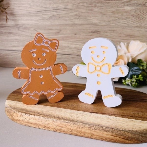 Producto - Molde muñecos de jengibre nena y varón