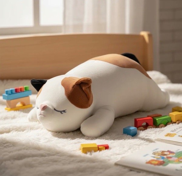 Producto - Peluche almohada gatito