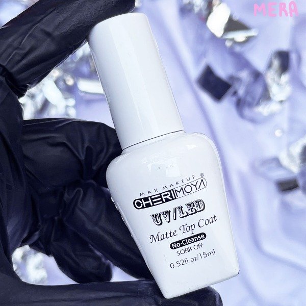 Producto - Top Coat Matte 15ml Cherimoya