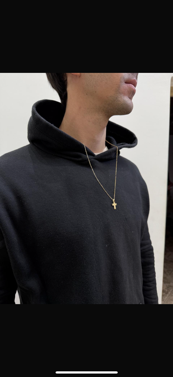 Producto - Cadena de oro con dije Cruz - 1
