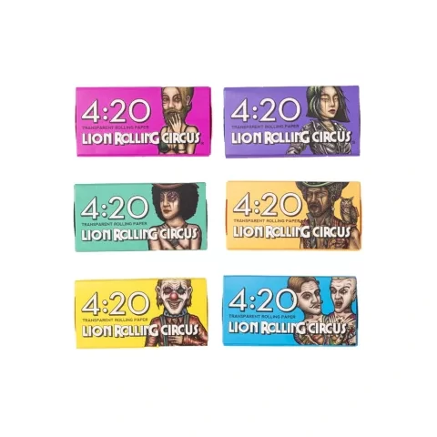 Producto - PAPEL LION ROLLING CIRCUS TRANSPARENT 1 1/4 - PAQUETE X 420