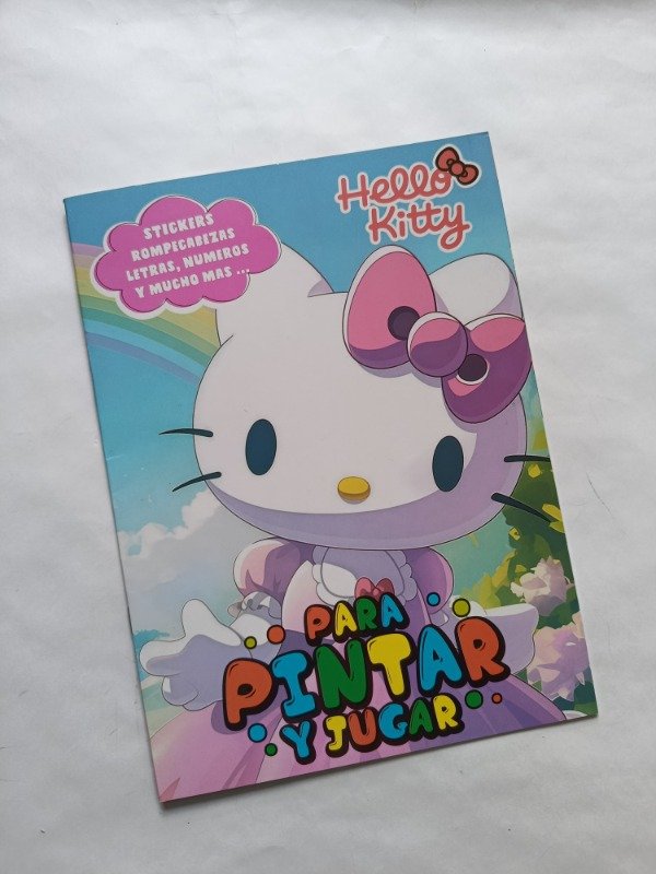 Producto - Cuadernos para pintar Kitty