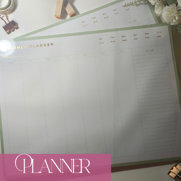 Producto - Planificador mensual