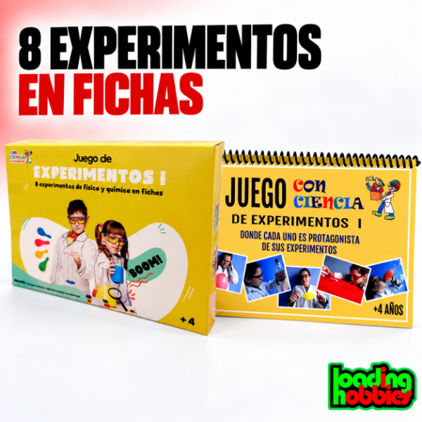 Producto - Juego De Experimentos I Ciencia Niños 4 Años Fisica Quimica - 2