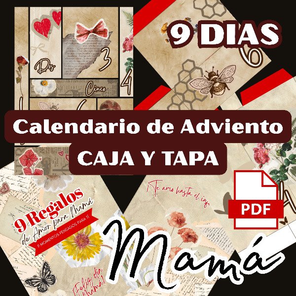 Producto - Calendario Adviento x9 días MAMÁ