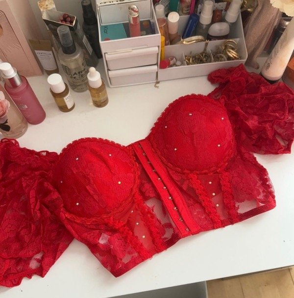 Producto - Corset sale rojo