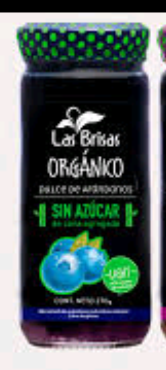 Producto - Las brisas mermelada arándanos s/azúcar x240g