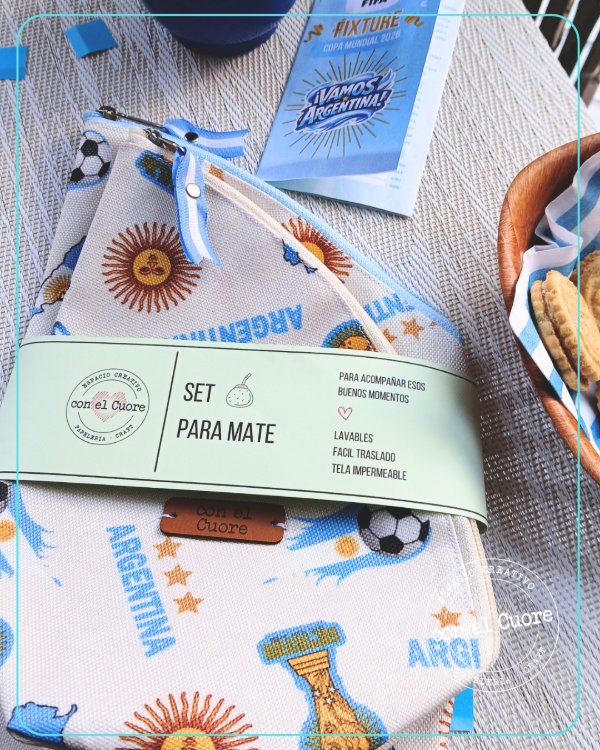 Producto - PROMO MUNDIAL - Portamate y Yerbera Vamos Arg! - 4