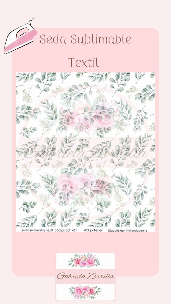 Producto - Seda Sublimable Textil Sch 465
