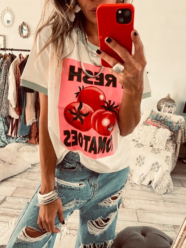 Producto - Remera Leonela tomate - 4
