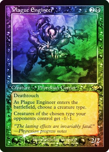 Producto - Plague Engineer (Retro Frame Foil)