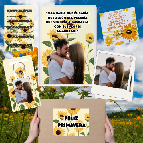 Producto - Box flores amarillas