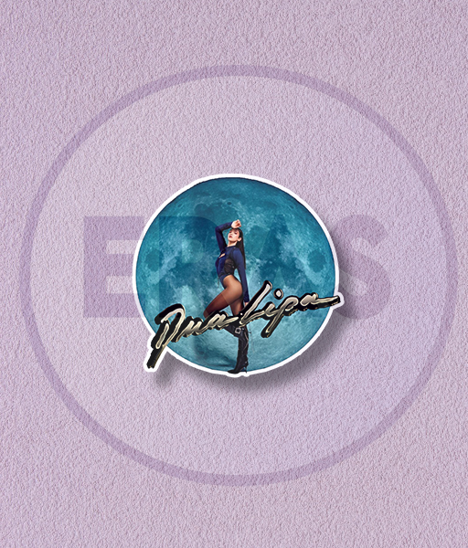 Producto - STICKER UV - DUA LIPA - FUTURE NOSTALGIA DL