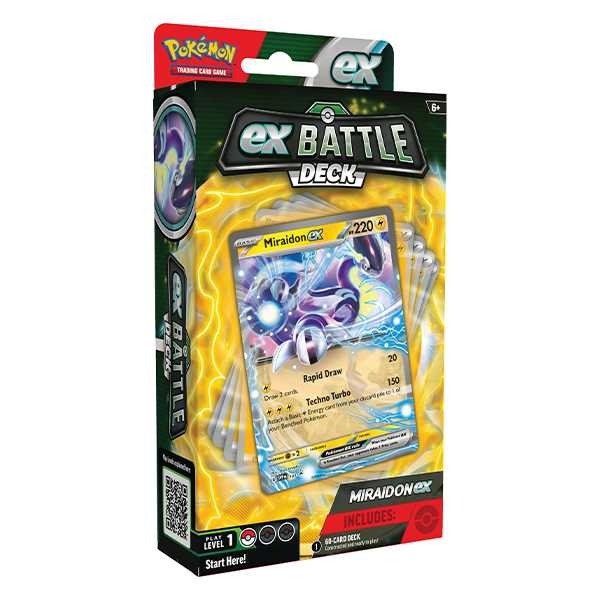 Producto - Pokémon TCG Battle Decks: Miraidon EX - 0