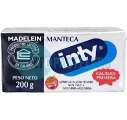Producto - MANTECA INTY X200